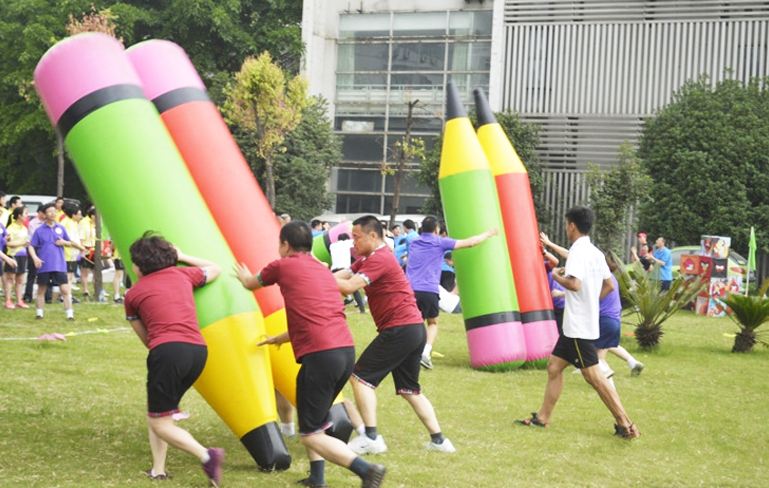 武漢員工團建趣味運動會項目之快樂鉛筆